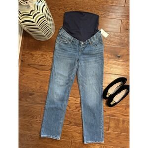 Abercrombie & Fitch Blue Straight Leg Jeans